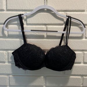 Victoria’s Secret Black Date Push-Up Bra 36C